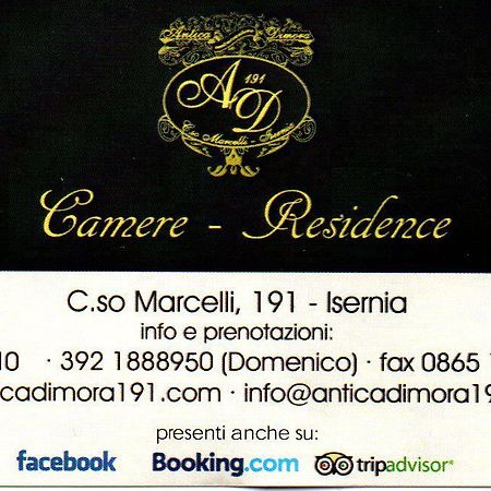 Antica Dimora 191 Hotel Isernia Exterior foto